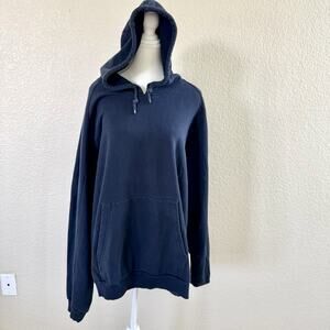 KEY FR Flameout Flame Resistant Pull Over Sweatshirt Men's XXL Tall Navy Blue